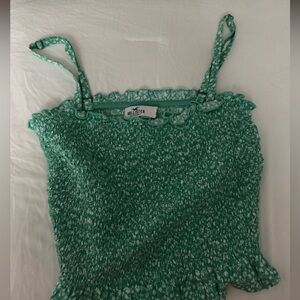 Green Hollister top